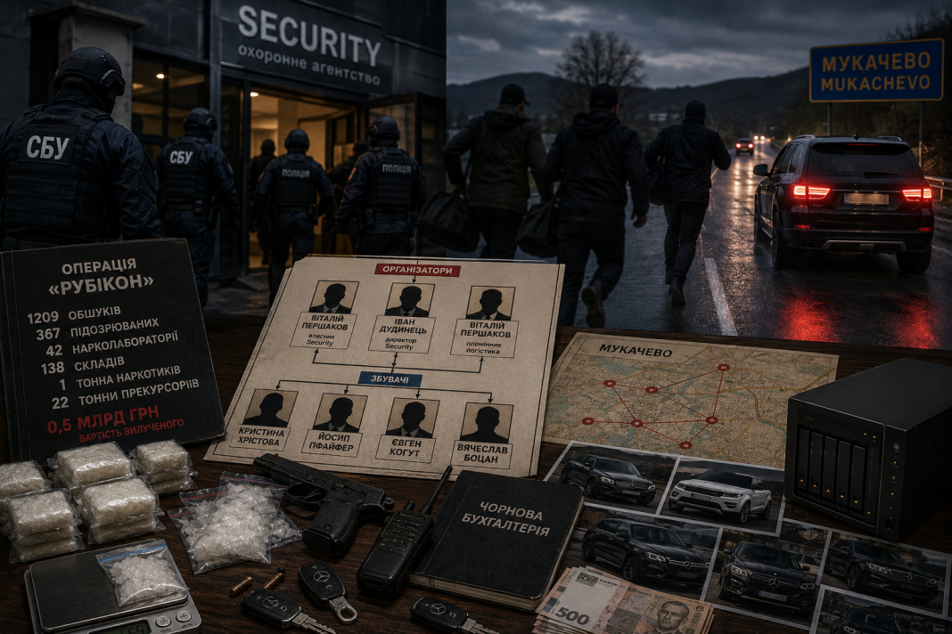 «Крот» у погонах: Як ватажки мукачівського наркосиндикату втекли від СБУ та поліції за добу до обшуків