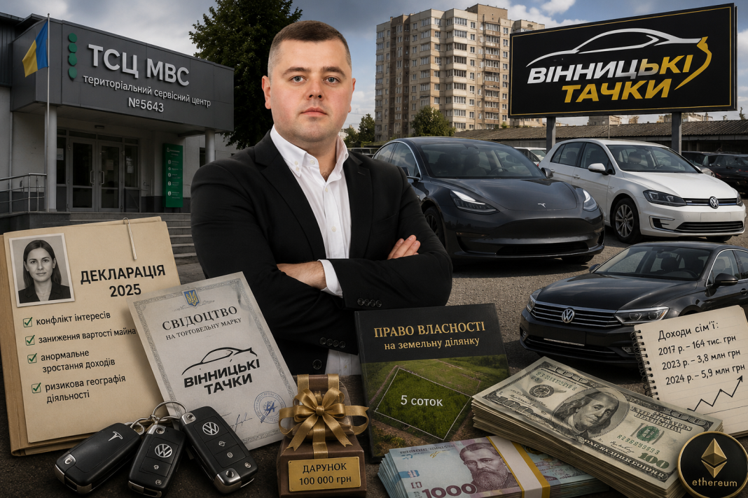 «Вінницькі тачки» в Сарнах: як посадовець МВС Сергій Іващук поєднує держслужбу та сімейний автобізнес