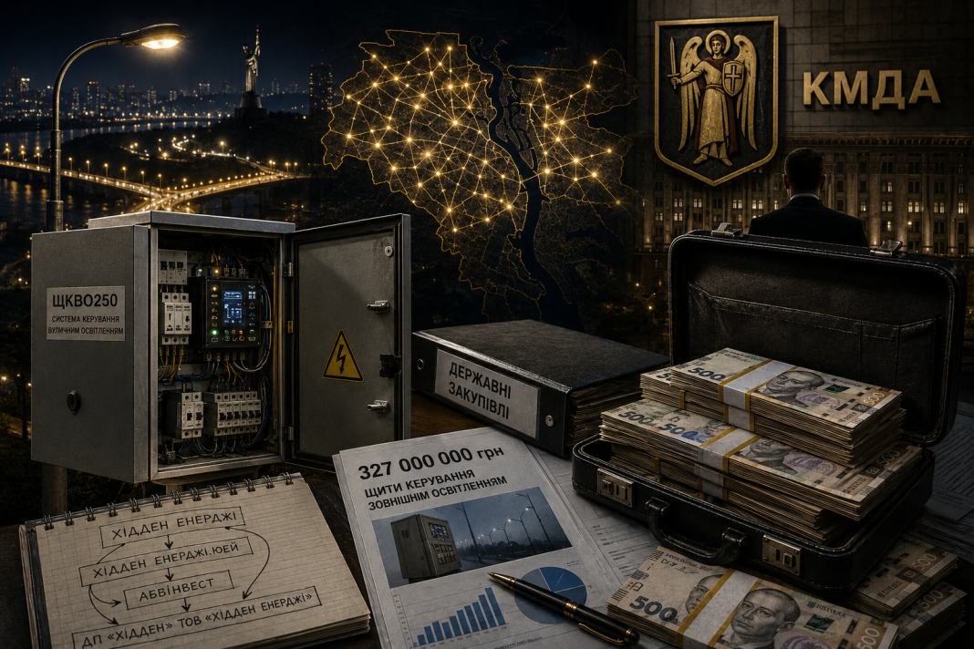 Золоті щити на тлі темряви: у Кличка викачали ще 327 мільйонів на системі освітлення Києва, ціна якої зросла до 2,8 мільярда