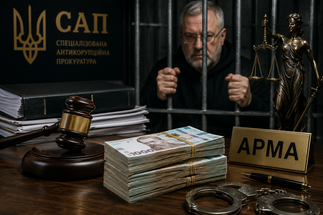 Арешт брудних 150 мільйонів та повернення до СІЗО: як САП обнуляє заставу ексминистра Германа Галущенка
