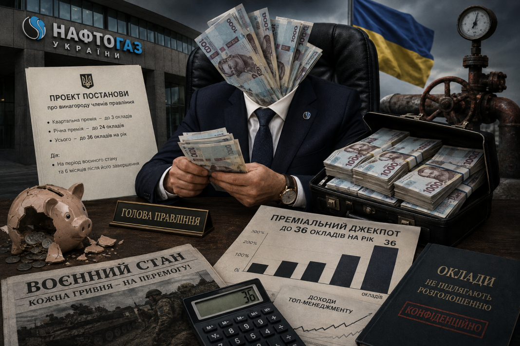 Корупційний джекпот під час війни: уряд повертає топменеджерам «Нафтогазу» захмарні премії в 36 окладів