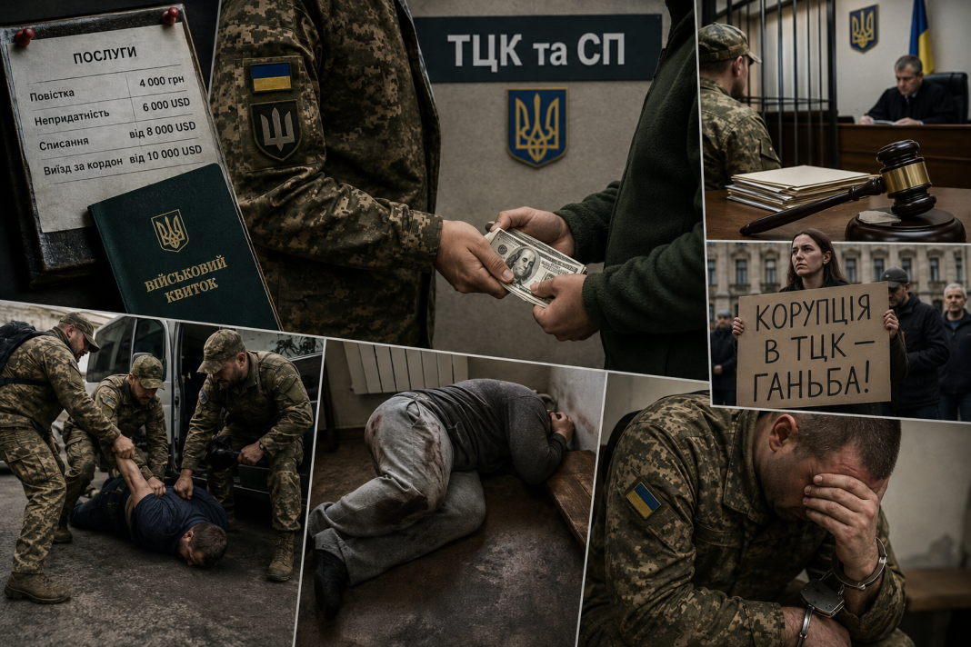 Корупційний імунітет та мільйонні схеми: як безкарність у ТЦК перетворила мобілізацію на прибутковий бізнес