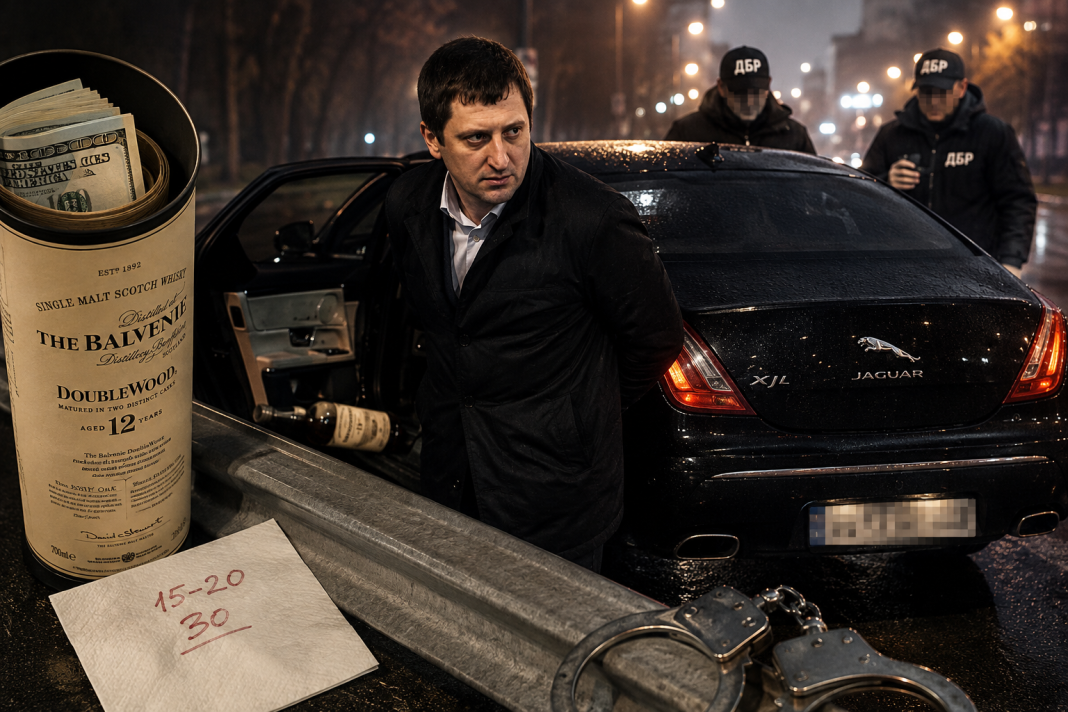 Пляшка віскі в Jaguar XJL та втеча через паркан: як «земельний король» Львівщини Андрій Кавецький погорів на хабарі НАЗК у 30 тисяч доларів