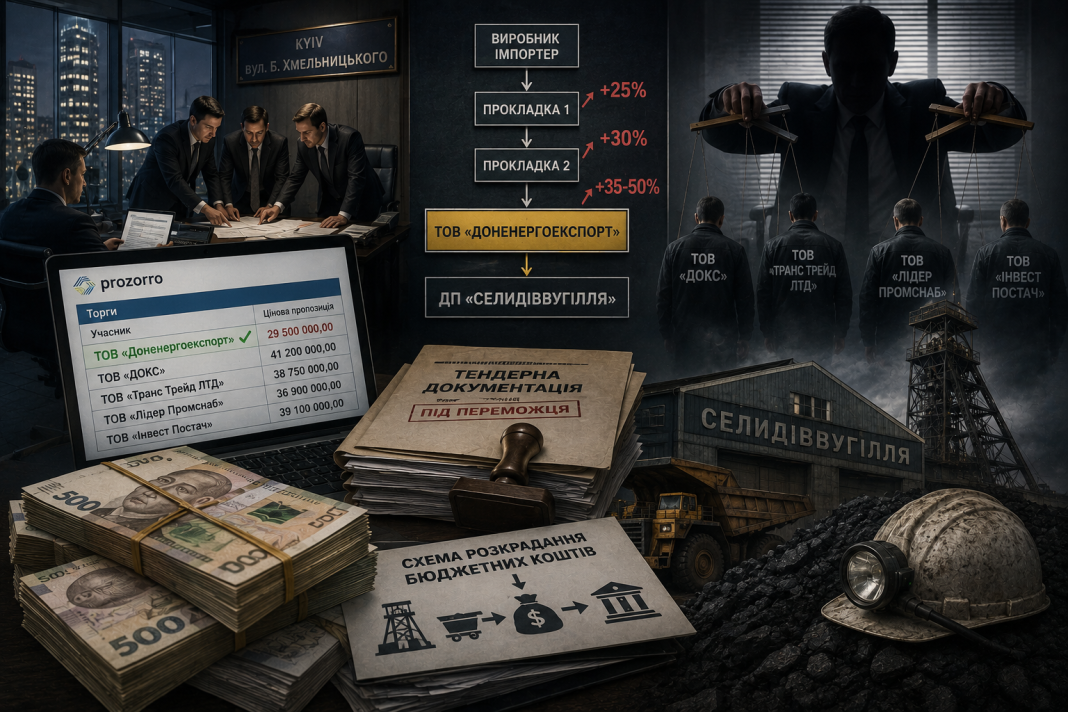 Килимовий розпил під дахом столичних офісів: як структура Віталія Кропачова викачувала мільйони з бюджетів «Селидіввугілля»