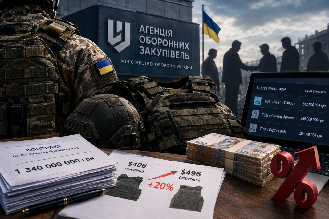 Змова на мільярд: як приватні виробники та чиновники АОЗ «зламали» тендери та нагріли руки на бронежилетах для ЗСУ