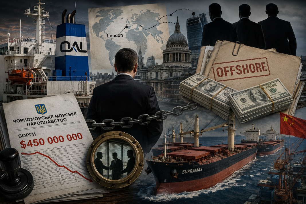 Афера століття на $450 мільйонів: Як чиновники та «офшорні ділки» розкрадали флот Чорноморського морського пароплавства