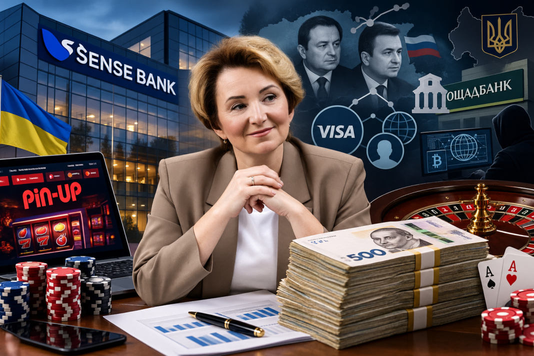 Казино під державним «дахом»: членкиня правління «Сенс Банку» Інна Тютюн заплуталася у виправданнях щодо збиткових тарифів для ігрового бізнесу
