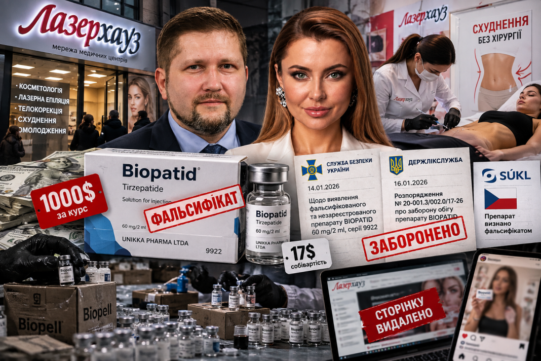 «Чудо-засіб» за 1000 доларів виявився фальсифікатом: як «Лазерхауз» продавав українцям Biopatid