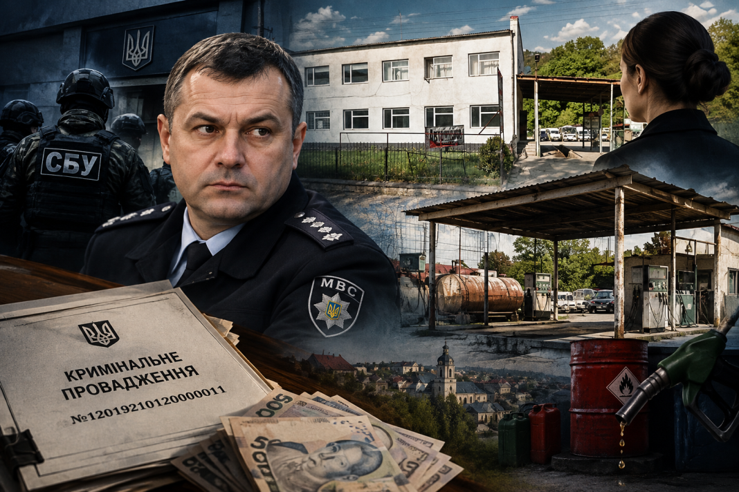 Сімейний бізнес на пороховій бочці: як начальник кременецького ТСЦ МВС Петро Бодяк «відмазав» нелегальну заправку своєї дружини від СБУ