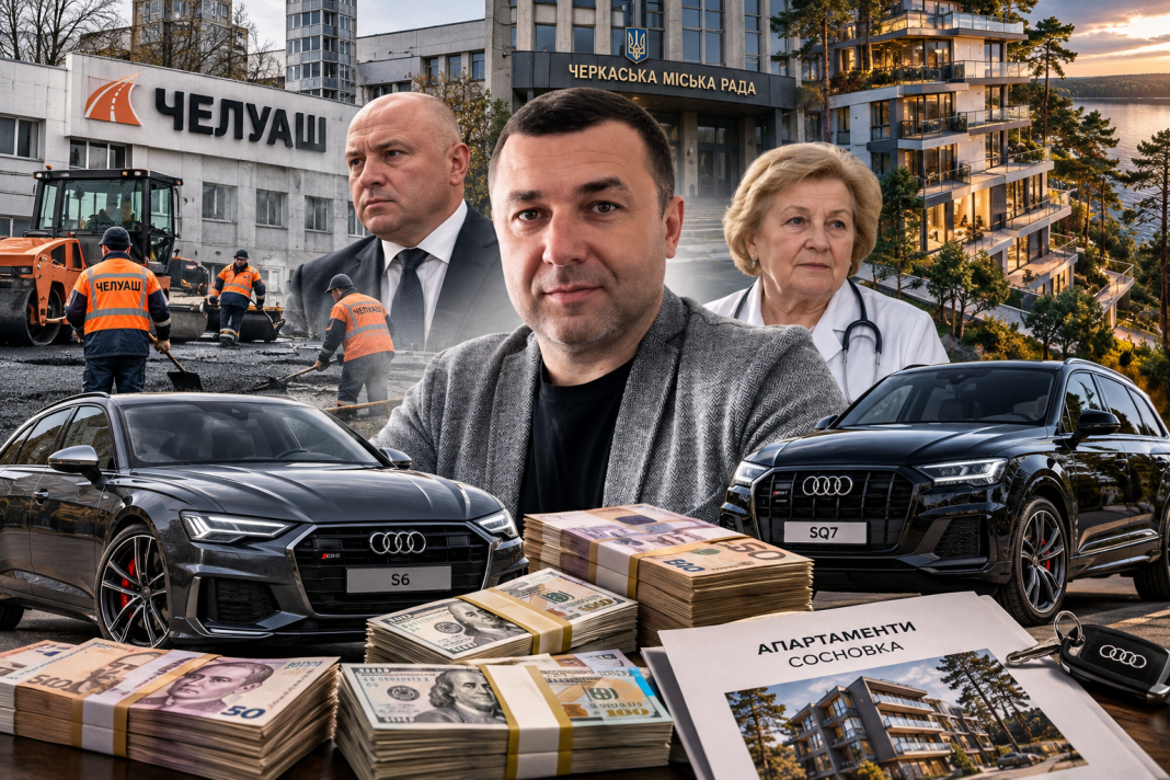 Мільйонні збитки комунальників заради розкоші: як одіозний директор «ЧЕЛУАШ» Заїчко ховає статки за спиною мами-лікаря та мера Черкас