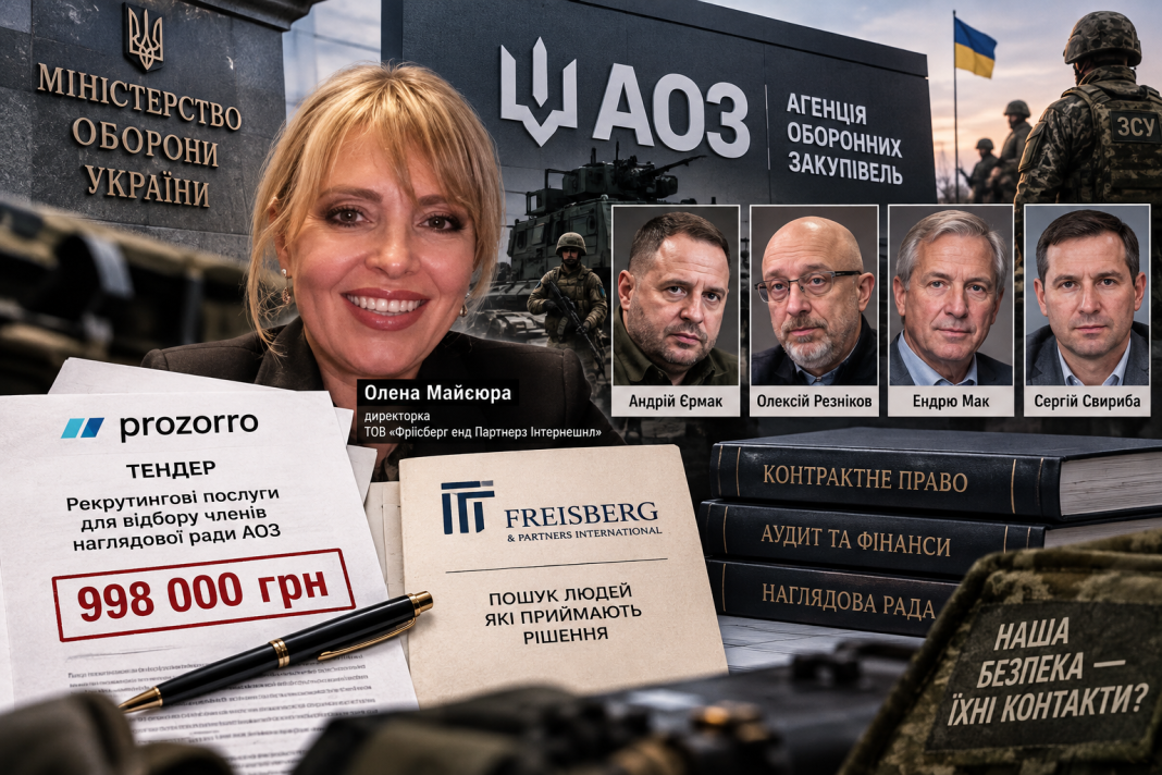 Свої люди для оборонних закупівель: наглядову раду АОЗ довірили рекрутерам із орбіти Єрмака, Резнікова та Ендрю Мака