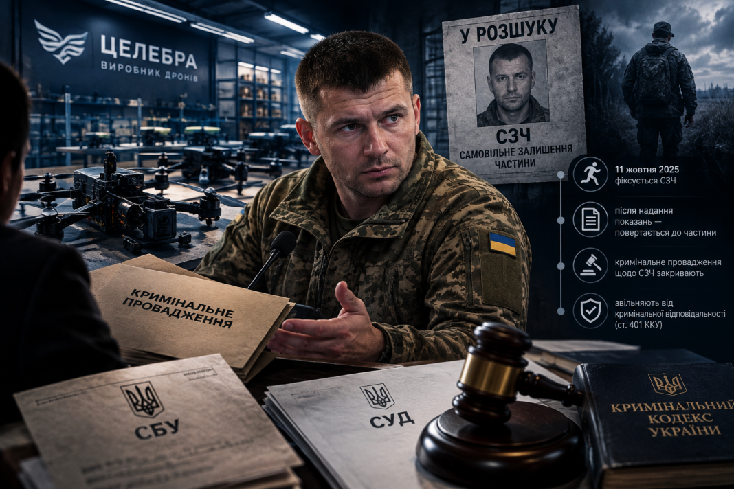 «Зручний» свідок із СЗЧ: як у справі виробника дронів «Целебра» за показання списували кримінал