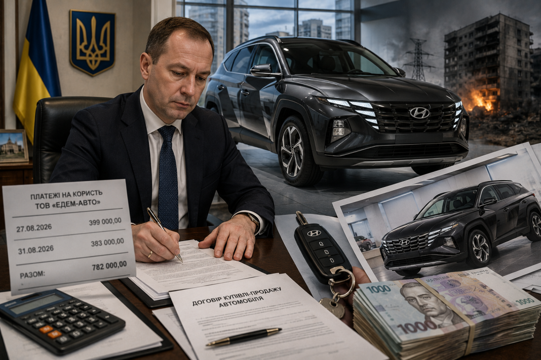 Новий кросовер під звуки сирен: керівник секретаріату енергетичного комітету Ради Олег Дудкін під час війни придбав новенький Hyundai Tucson за 1,3 мільйона