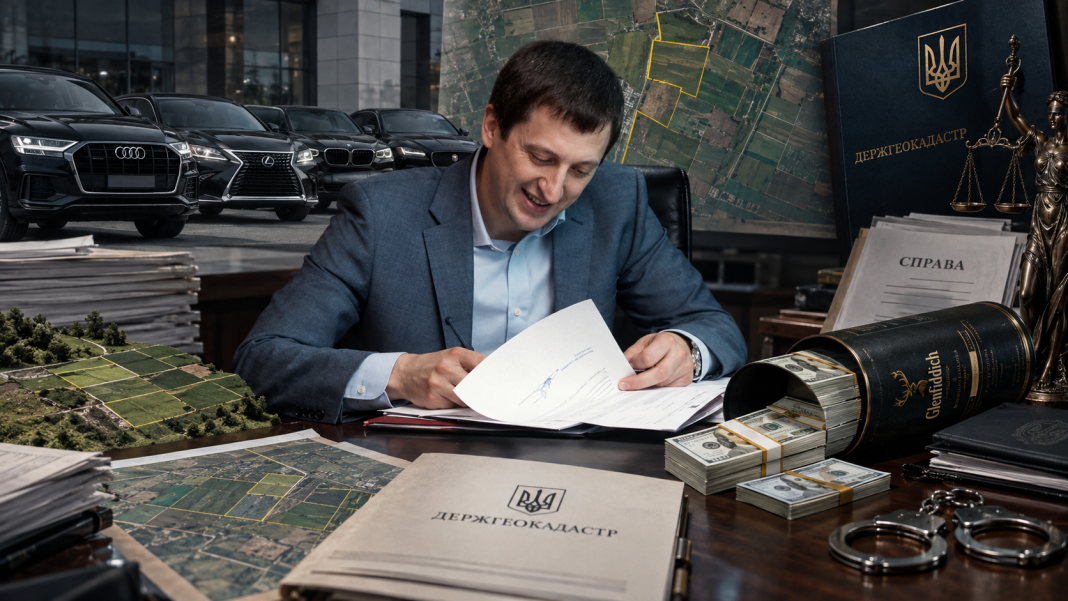 Від геолокаційного розпилу до 30 тисяч баксів у тубусі з-під віскі: як одіозний голова Держгеокадастру Андрій Кавецький загримів до СІЗО за мільйонні махінації