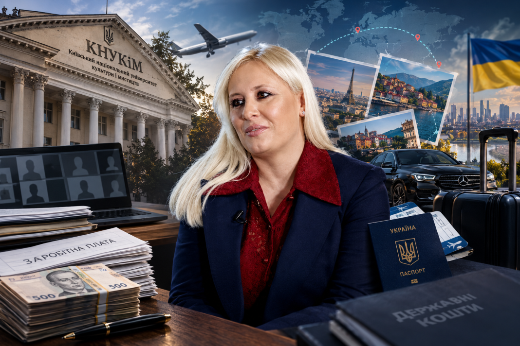 «Проректорка на дистанції»: Інна Костиря з КНУКіМ майже 4 роки жила за кордоном, залишаючись на посаді