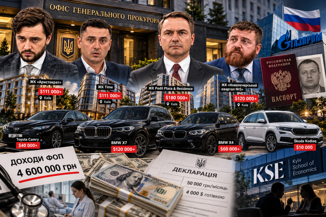 Елітні авто, «знижки» на мільйони та російські паспорти: як родини топпрокурорів епохи Руслана Кравченка обростають казковими статками