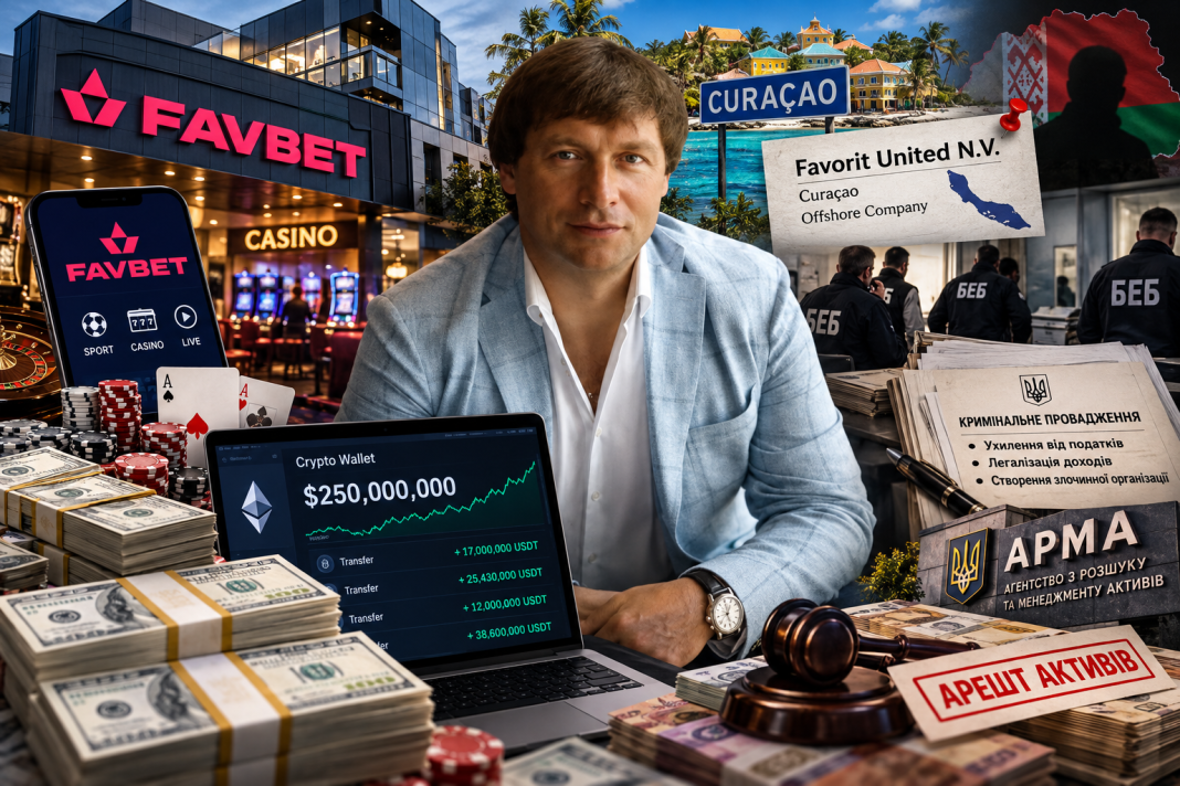 Чорна каса на $250 мільйонів: як тіньова імперія Favbet та Андрія Матюхи виводить мільярди через офшори, крипту й міскодинг під час війни