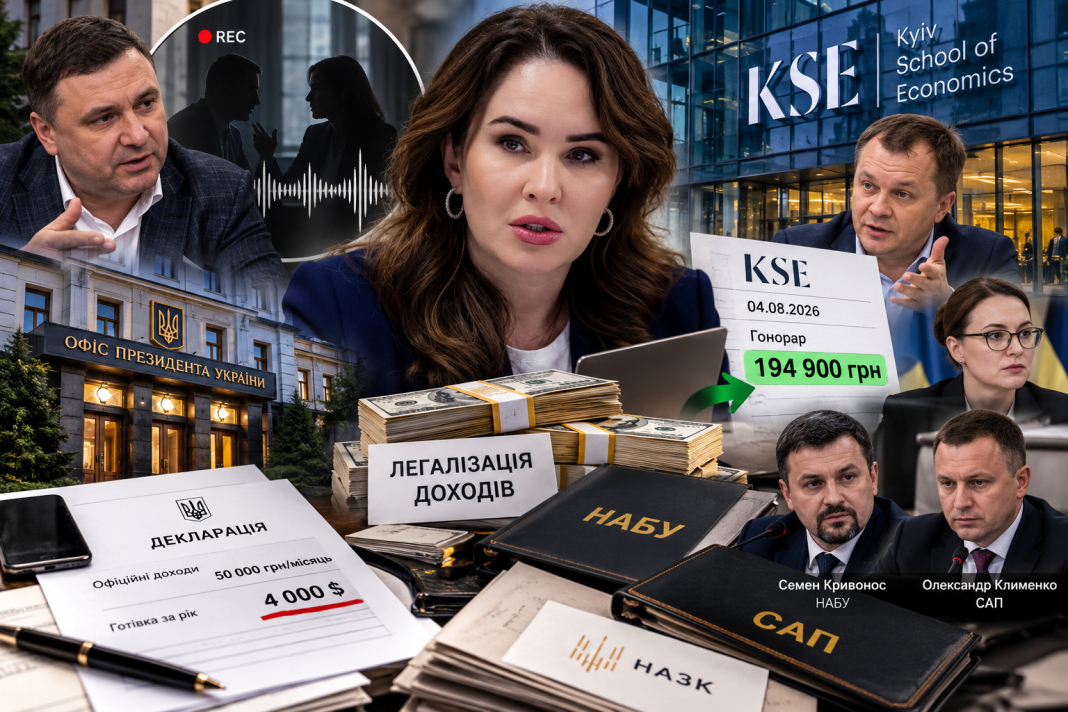 Пральня для топ-корупціонерів: як ексзаступниця голови ОП Ірина Мудра за порадою Микитася легалізувала доходи через Київську школу економіки Тимофія Милованова