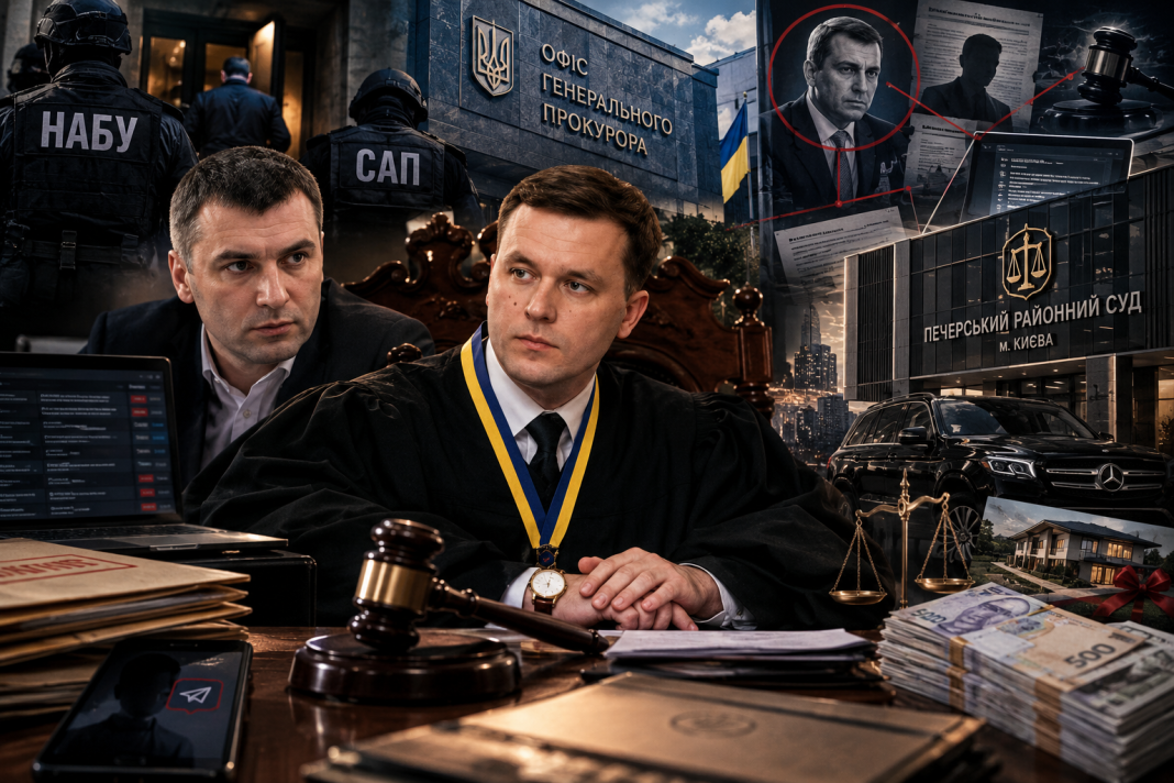 Схематоз у «Печері»: як обшуки НАБУ в ОГП та злив справ через Дмитра Борзих загрожують кріслу одіозного судді Руслана Козлова