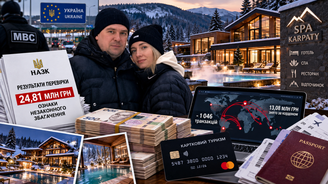 1000 знімань готівки за кордоном і розкішний спа в Карпатах: як експрацівник МВС Денис Шимон нажив 24,8 млн грн на «картковому туризмі»