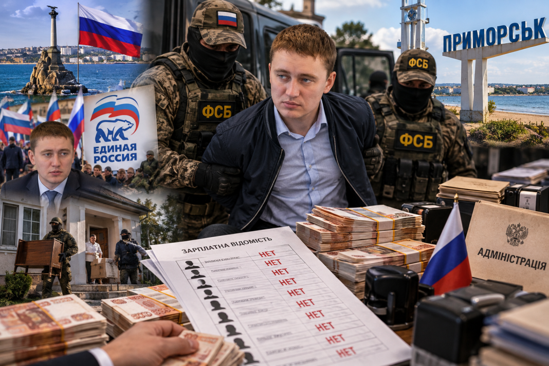 Розпил під триколором: ФСБ кинула за ґрати окупаційного мера Приморська Володимира Прокопенка за крадіжку російських бюджетних рублів