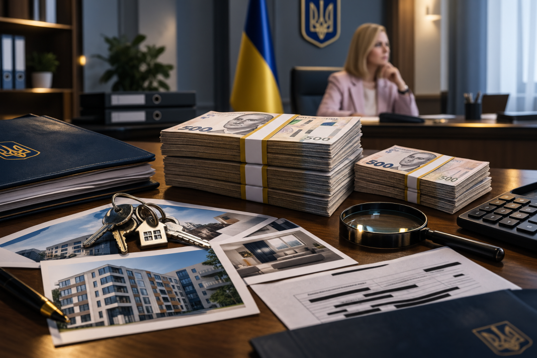 Жанна Очеретяна, Міноборони, НАЗК, декларація, корупція, недостовірні відомості, незаконне збагачення, продаж квартири, ст. 366-2 КК України, розслідування