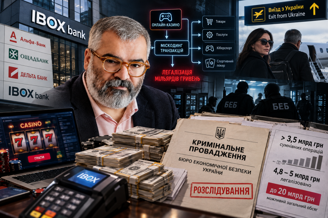 Мільярдні потоки тіньового гемблінгу: правоохоронці вивчають роль ексвласника IBOX Bank Євгенія Березовського у масштабних схемах з міскодингом