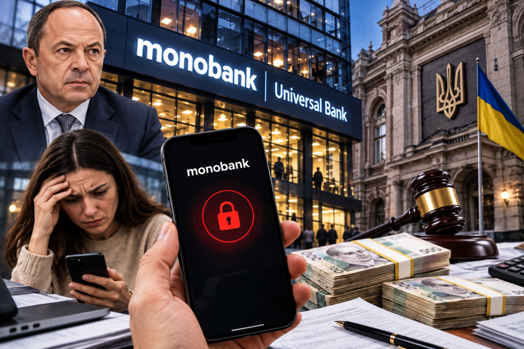 Свавілля Monobank: чому «Універсал Банк» Сергія Тігіпка масово блокує рахунки українців, збирає мільйонні штрафи від НБУ та ігнорує закон