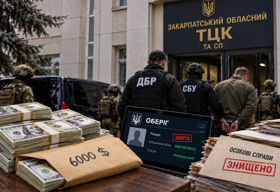 Корупційне сафарі в Закарпатському ТЦК: як після обшуків та хабарів у 6000 доларів скандальний полковник Карпович очолив обласний військкомат
